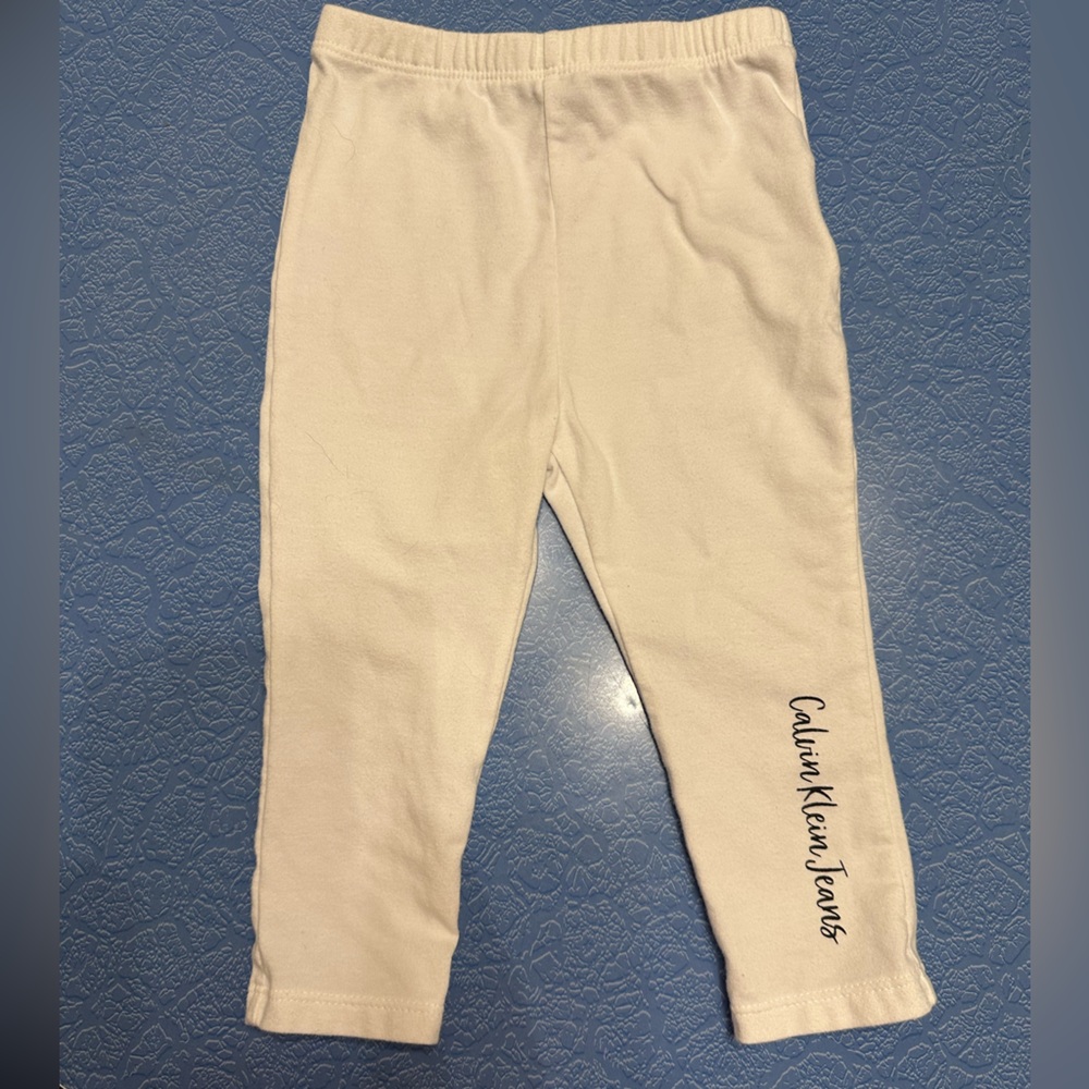 Calvin Klein Jeans White Leggings